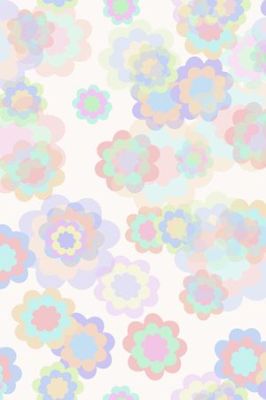 手绘花卉印花华亿平台图片