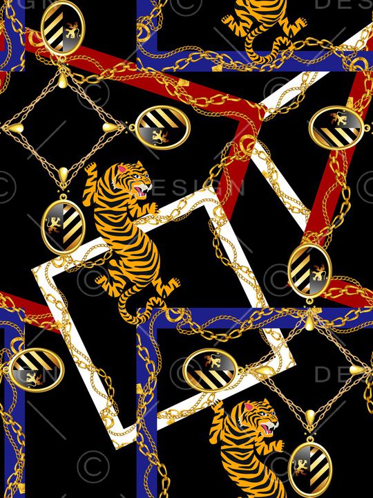 宫廷风印花华亿平台图片