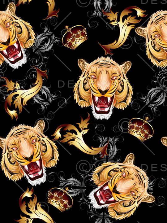 大牌风印花华亿平台图片