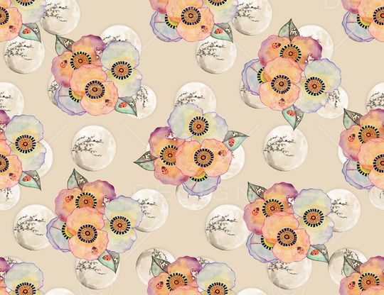 大牌风印花华亿平台图片