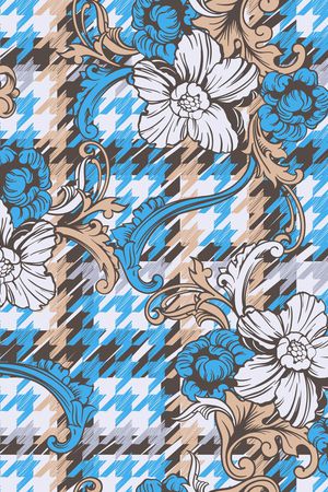 大牌风印花华亿平台图片