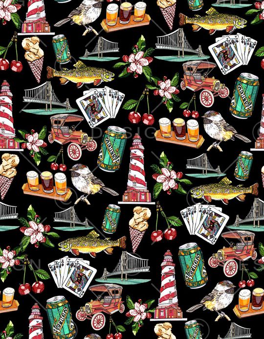 水果印花华亿平台图片