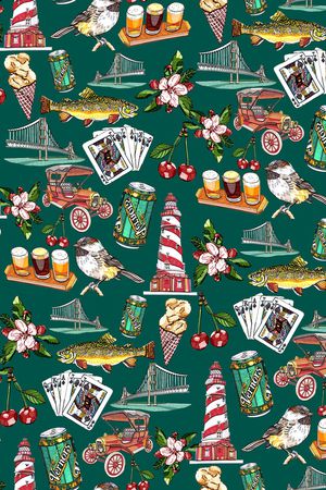 水果印花华亿平台图片