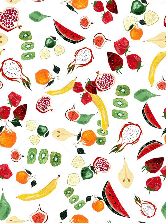 水果印花华亿平台图片