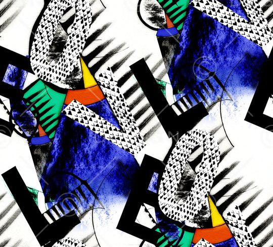 大牌风印花华亿平台图片