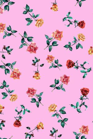 小碎花印花华亿平台图片