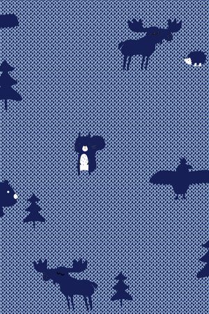 卡通动物印花华亿平台图片