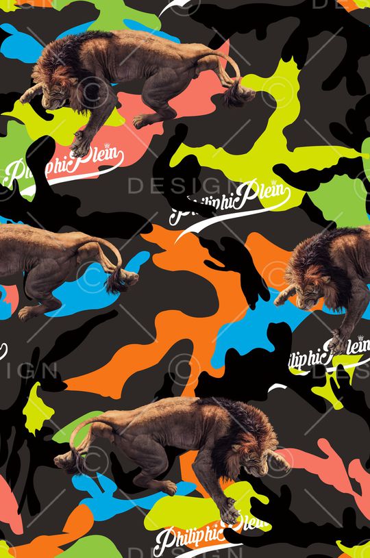 迷彩印花华亿平台图片