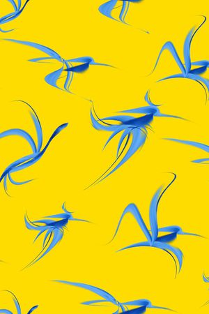 手绘花卉印花华亿平台图片