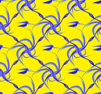 1234605-手绘清新抽象花卉2