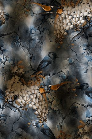 香云纱印花华亿平台图片