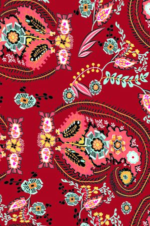 民族风印花华亿平台图片