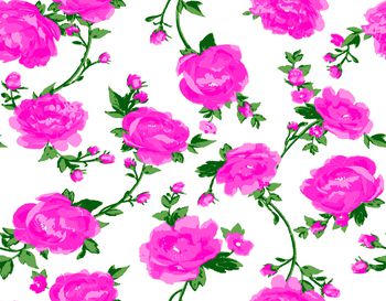 小碎花印花华亿平台图片