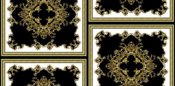 对称花印花华亿平台图片