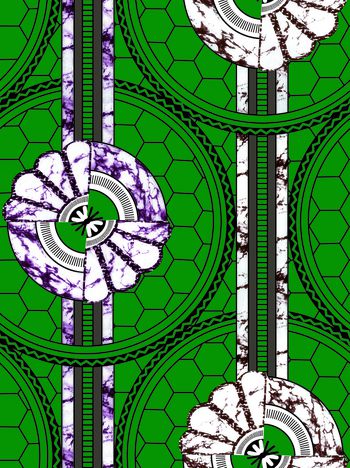 古典花纹印花华亿平台图片