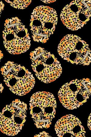 豹纹印花华亿平台图片