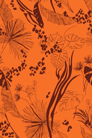 植物印花华亿平台图片