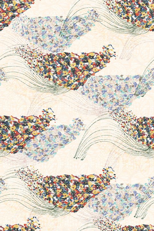 几何印花华亿平台图片