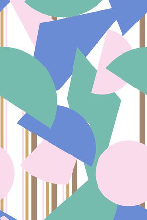 几何印花华亿平台图片