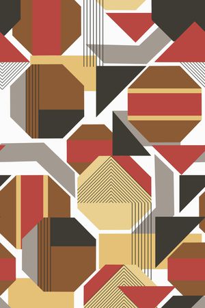 几何印花华亿平台图片