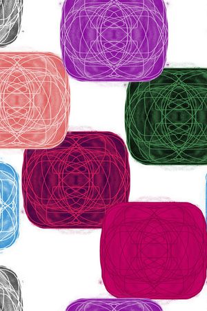 几何印花华亿平台图片