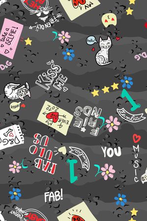 线条印花华亿平台图片