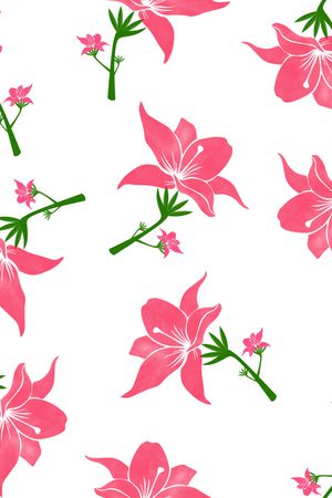 小碎花印花华亿平台图片