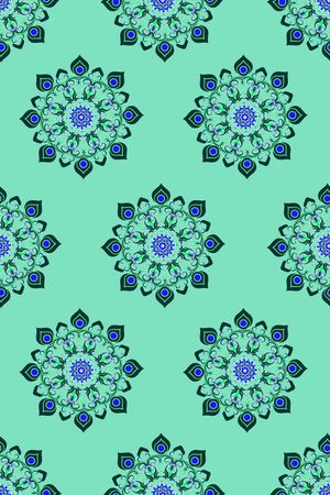 民族花卉印花华亿平台图片