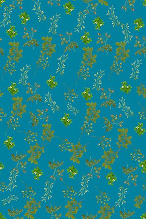 绿植树叶印花华亿平台图片