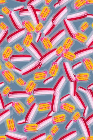 几何印花华亿平台图片