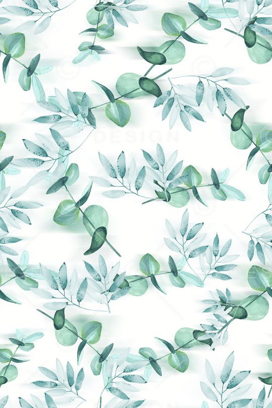 绿植树叶印花华亿平台图片