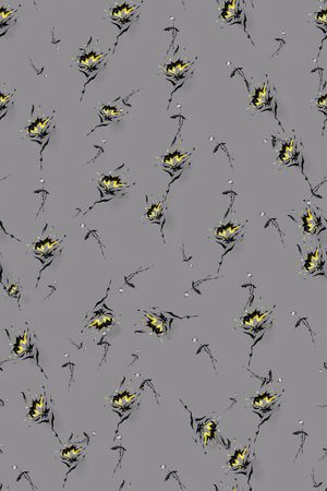 满版散花印花华亿平台图片