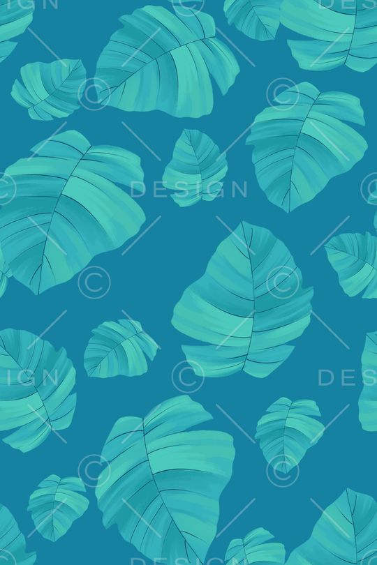 水彩花卉印花华亿平台图片