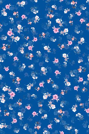 春夏华亿平台印花华亿平台图片