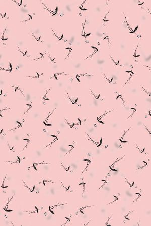 水彩花卉印花华亿平台图片