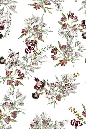 小碎花印花华亿平台图片