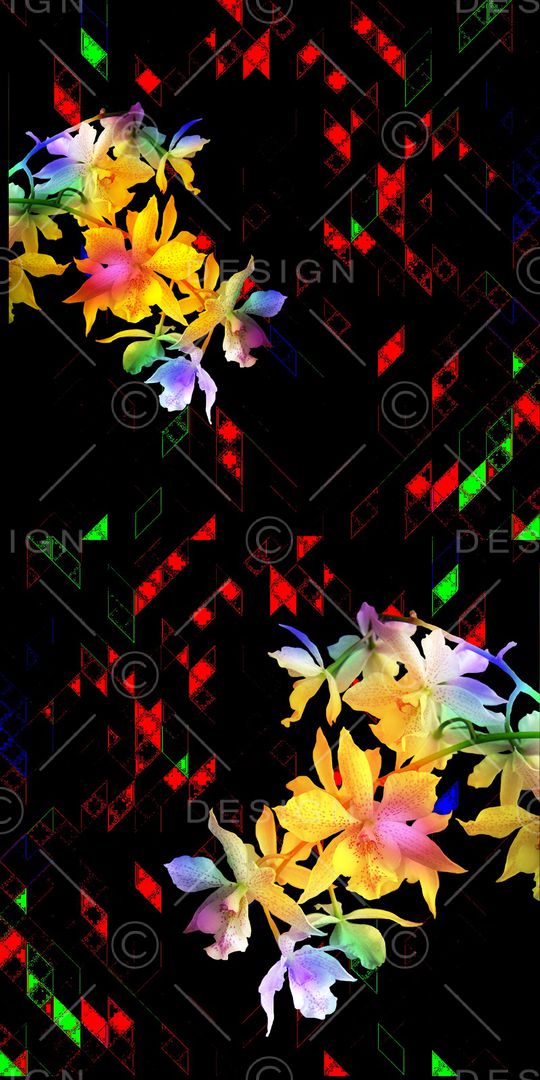 定位花印花华亿平台图片