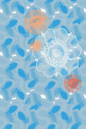 抽象印花华亿平台图片