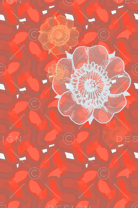 抽象印花华亿平台图片