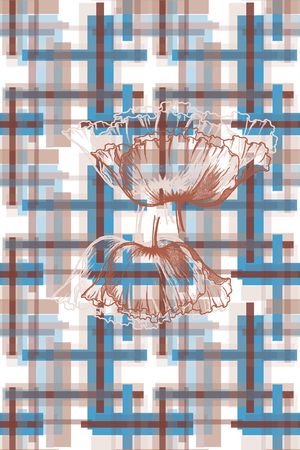 几何印花华亿平台图片