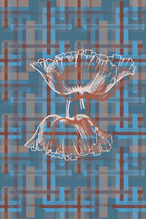 几何印花华亿平台图片