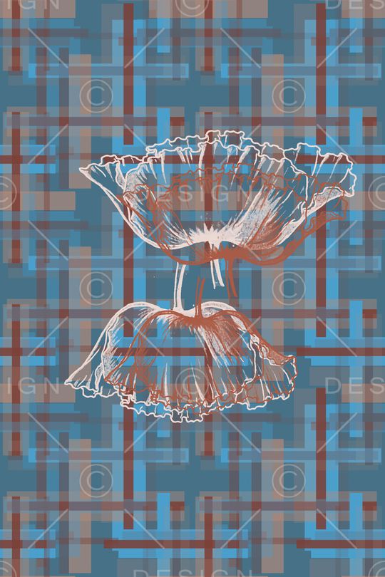 几何印花华亿平台图片