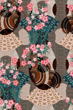 梅花印花华亿平台图片