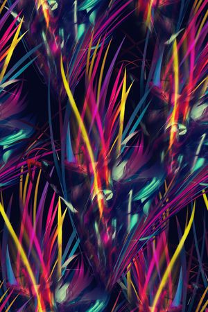 抽象印花华亿平台图片