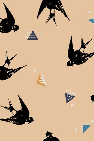 鸟印花华亿平台图片