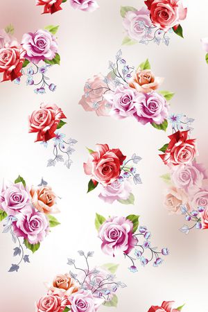 植物印花华亿平台图片