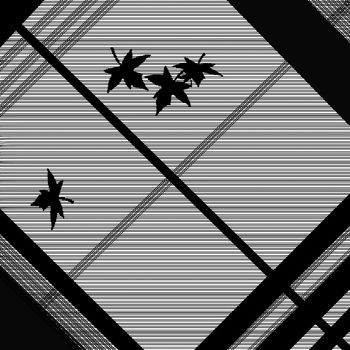 线条画印花华亿平台图片