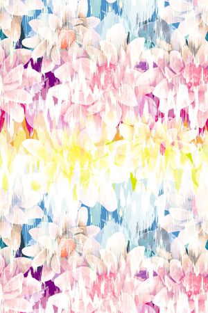 扎染华亿平台印花华亿平台图片