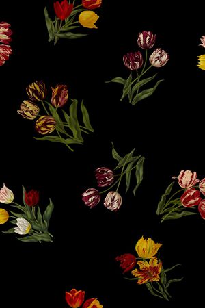 植物印花华亿平台图片