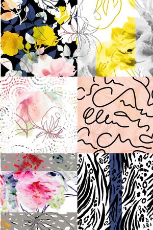 几何印花华亿平台图片